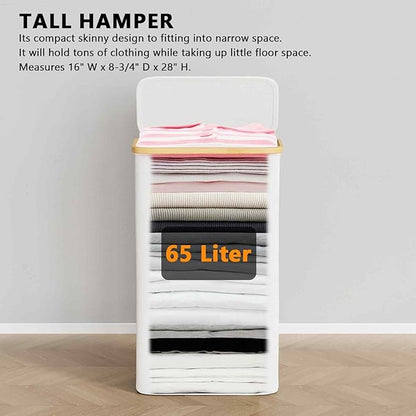SpaceAid Slim Laundry Hamper - Image 2