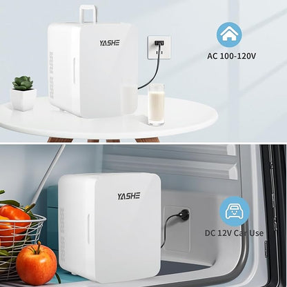Mini Fridge, 10 Liter/12 Cans Skincare Fridge - Image 6