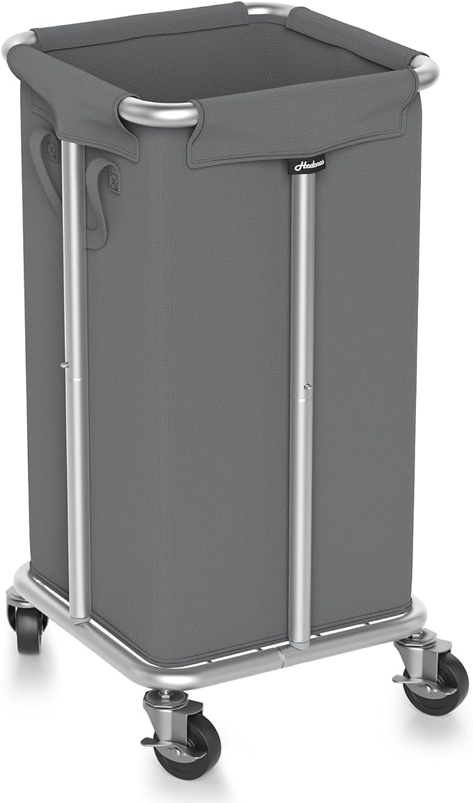 115L Laundry Basket with Wheels, 30 Gal. Rolling Laundry Hamper, Removable and - Image 9