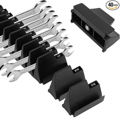 Makerfire 40PCS Magnetic Wrench Organizer by Makerfire