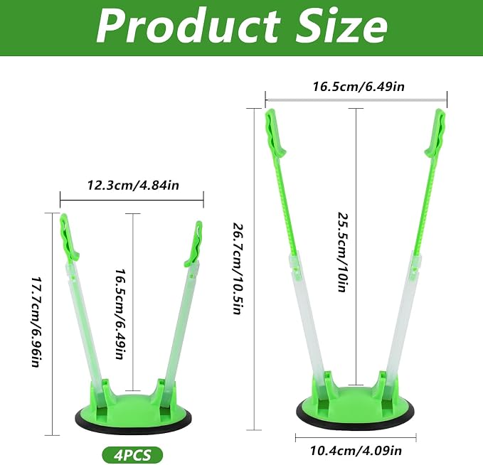 4 Pcs Baggy Rack Freezer Bag Holder Stand - Image 2