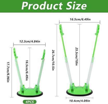 4 Pcs Baggy Rack Freezer Bag Holder Stand - Image 2