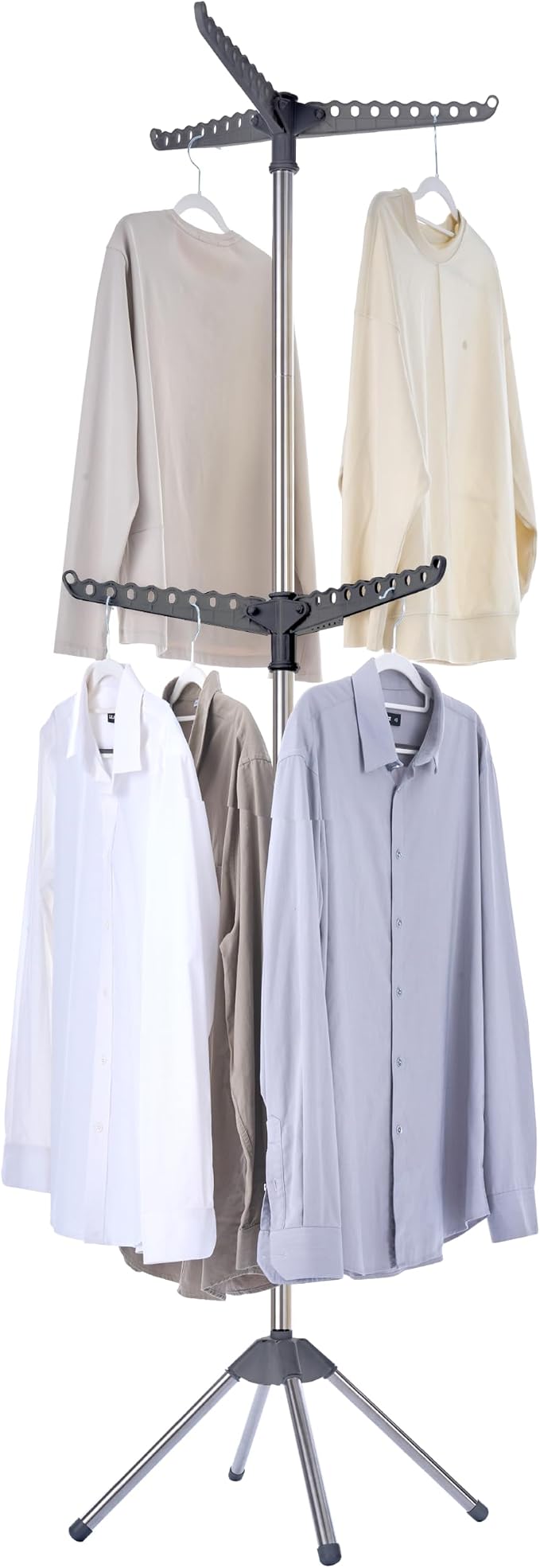CASAMAYA Clothes Drying Rack Foldable, 74.8 inch 2 Tier Laundry Drying Rack by Unknown