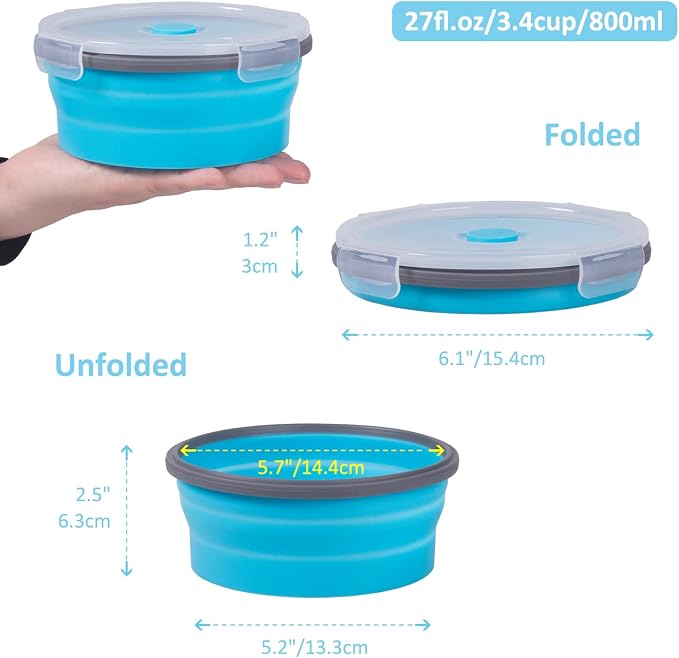 Collapsible Food Storage Containers - Image 5