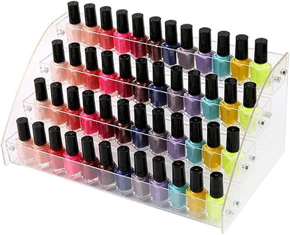 4 Tiers Makeup Holder Tiered Acrylic Organizer by Wadrac