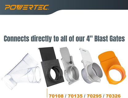 POWERTEC 70367W 4 Inch ID Y Fitting - Image 5