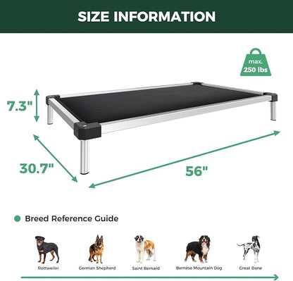 FXW TitanNest Chew-Proof Elevated Dog Bed, Raised Cot - Image 6