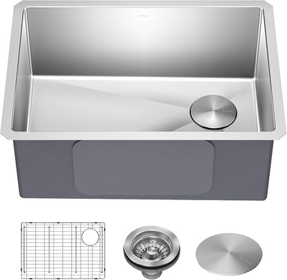 Kraus KHU111-25 Standart PRO 16 Gauge Undermount Single Bowl Stainless Steel by KRAUS