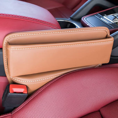 Riloer Car Organizers for Gap Leather Waterproof Car Seat Gap Fillers for Cars - Image 2