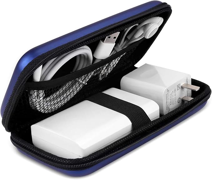 iMangoo Travel Essential Electronics Organizer Pouch Charger Case, Shockproof by iMangoo