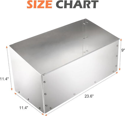 SPARKWHIZ Aluminum Gas Can Holder Rack, Fuel Can Mount fits Two 5 Gallon Fuel - Image 2