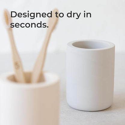Selegna Drying Stone Toothbrush Holder, Diatomite Toothbrush Holders - Image 2