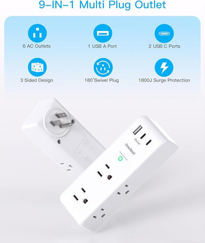 Surge Protector Outlet Extender - Image 3