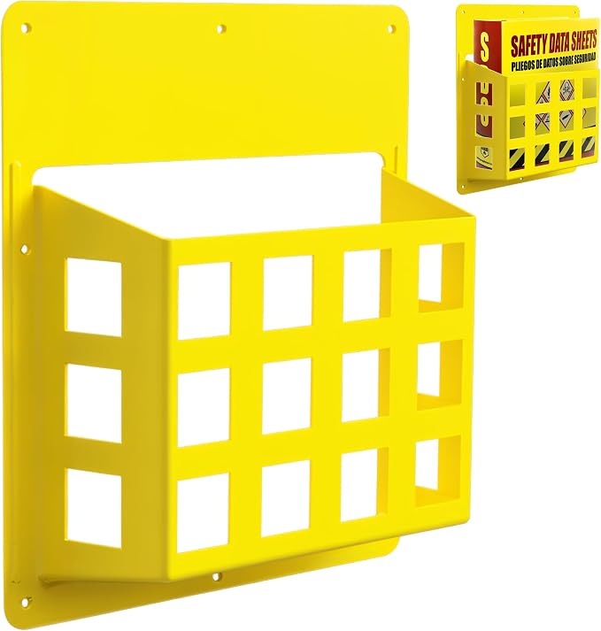 Performore Molded Plastic SDS Rack by RingBinder