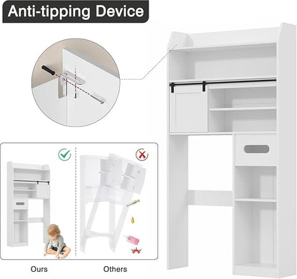 VECELO Over The Toilet Storage Cabinet - Image 7