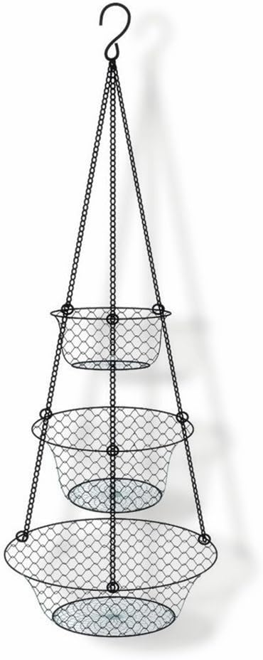3-Tier Hanging Basket, Storage Organizer by Unknown