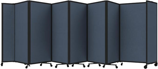 Versare Room Divider 360 Portable Wall Partition | Folding Panels | Large by VERSARE