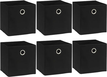 Simple Houseware 11-Inch Collapsible Fabric Cube Storage Bin - Image 4