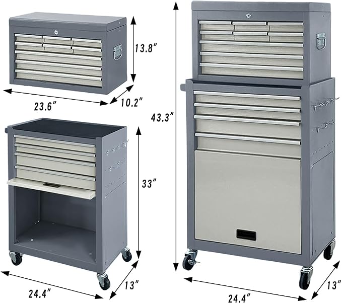 13-Drawer Rolling Tool Chest - Image 3