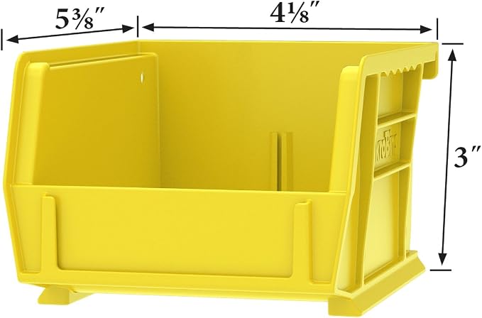 Akro-Mils 30210 AkroBins Plastic Storage Bins, Space-Saving Stackable Bins - Image 5