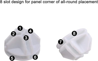 C&AHOME 24pcs Wire Cube Plastic Connectors - Image 2