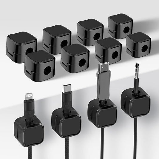12 Pack Cable Clips, Cord Organizer, Cord Holder by Unknown