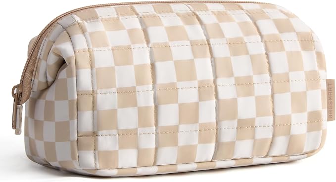 BAGSMART Makeup Bag Travel Toiletry Bag, Puffy Padded Make Up Bags by BAGSMART