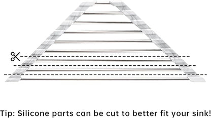 Tomorotec Marble Triangle Roll-Up Dish Drying Rack - Image 8