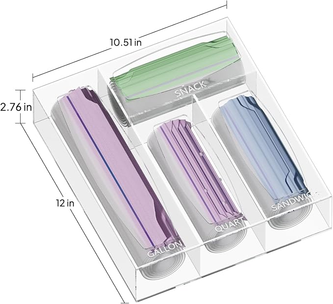 Aquiver Acrylic Bags Storage Organizer - Image 2