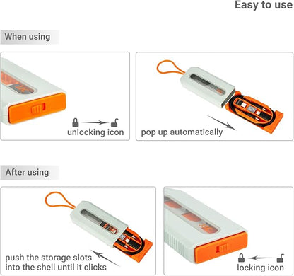 JJC 5 in 1 Data Cable Adapter Kit, Data Cable Transfer Storage - Image 6
