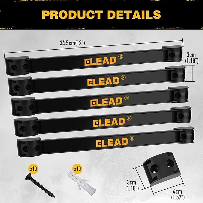 ELEAD 6-Piece 12" Magnetic Tool Holder Storage Organizer - Image 2