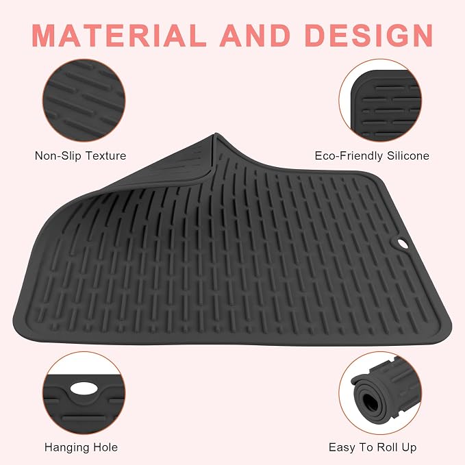 AMIJEAL Oversize Silicone Heat Resistant Mat - Image 4