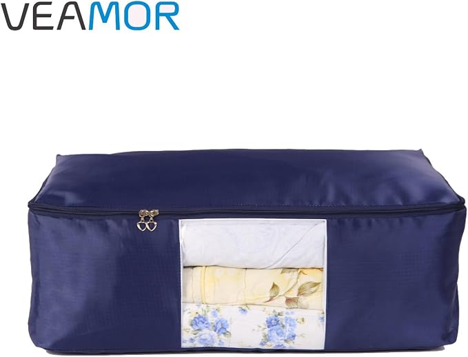 Blanket Storage Bags Pillow Bedspread Bedding Clothes Organizer Storage - Image 2