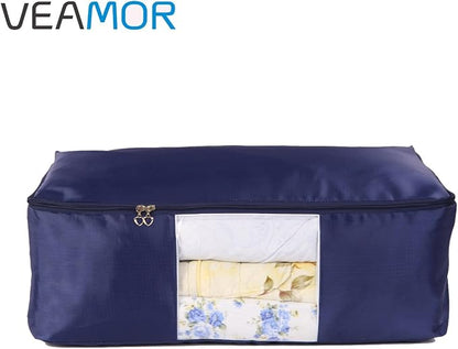 Blanket Storage Bags Pillow Bedspread Bedding Clothes Organizer Storage - Image 2