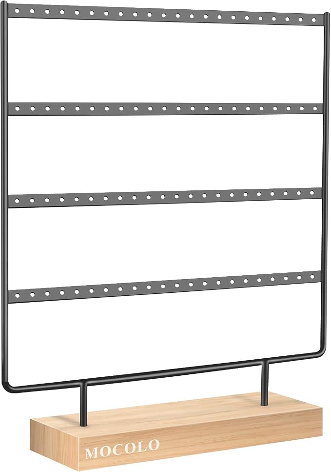 Mocolo Earring Holder Stand, Earring Organizer Display Holder Stand by Mocolo