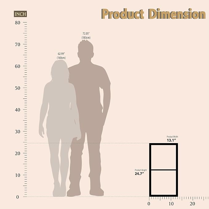 WannabeMyself【2026 Wooden Thick Frame 】 2 Cube Storage Organizer - Image 7