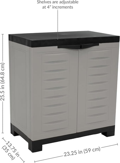 Sunnydaze 25.5" Garage Storage Cabinet - Image 3