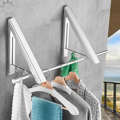 IN VACUUM Clothes Drying Rack Folding Indoor, Folding Drying Racks - Image 4