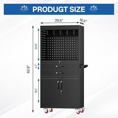 Professional Mobile Tool Cart - Image 3