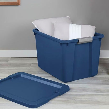 Large Storage Bin, 80 Quart, Plastic Tote - Image 3