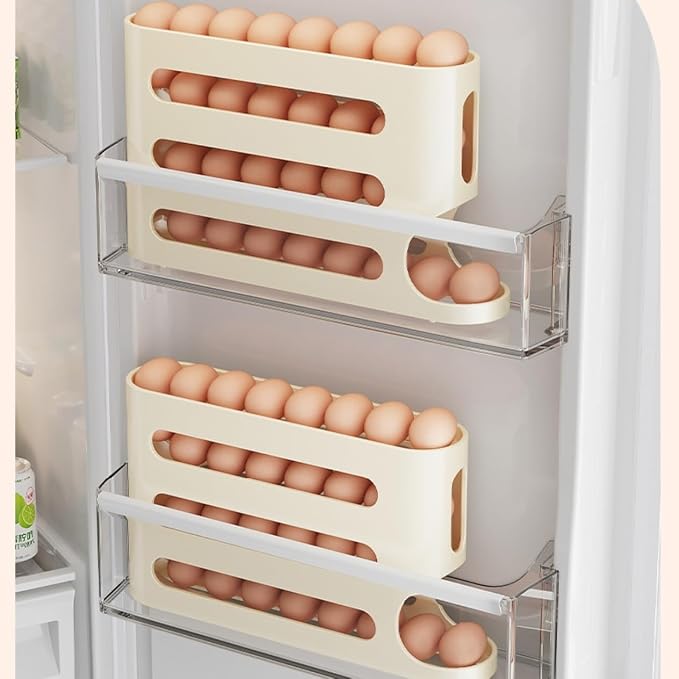 Egg Holder for Fridge, Egg container for refrigerator, Space-Saving Automatic - Image 8