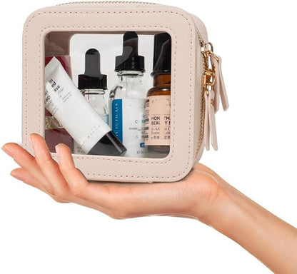 Travel Clear Makeup Bag Set, TSA Approved Cosmetic Bag Case - Image 6