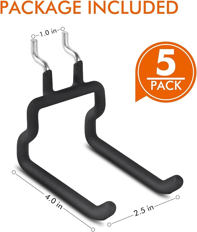 LIGHT DUST Utility Heavy Duty Pegboard Hooks - Image 2