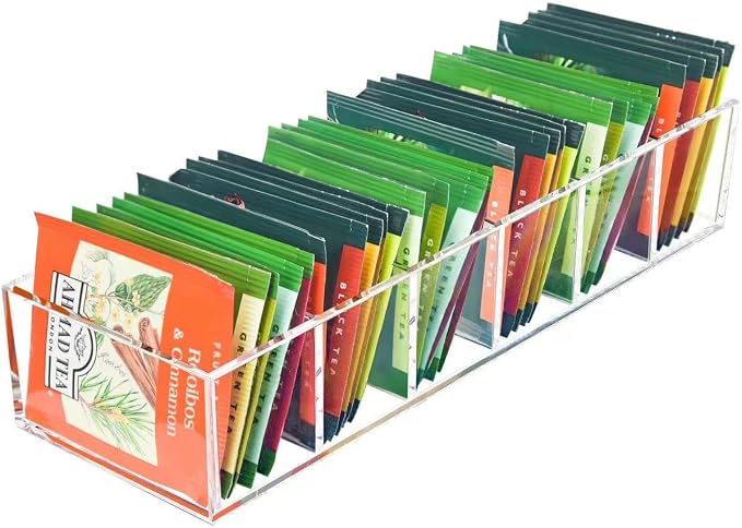 Tea Bag Organizer, Tea Packet Storage by Unknown