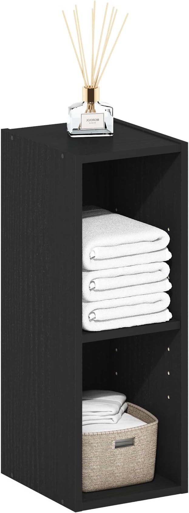 Furinno Fulda Book Shelf, 2-Tier Narrow Bookshelf, Bookcase by Furinno-FitsYourSpaceFitsYourBudget