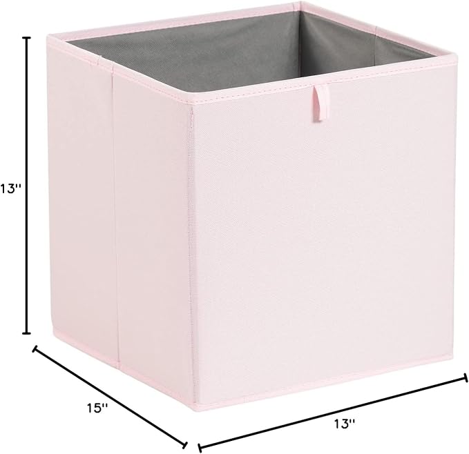 Amazon Basics Cube Organizer Bins, Collapsible Storage Baskets - Image 6