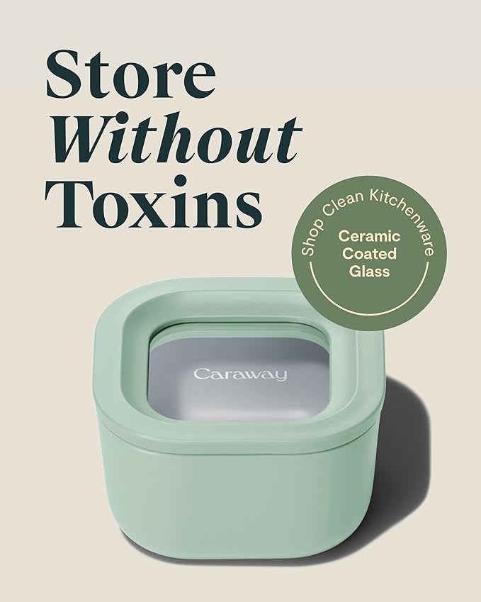 Caraway Mini Square Food Storage Container - Image 2