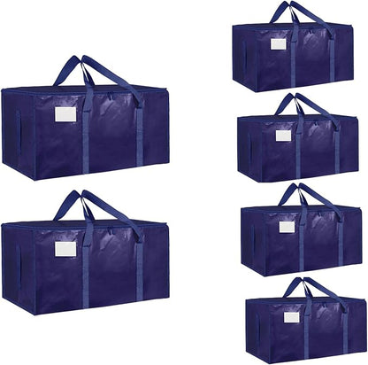 6 Pack-Extra Large Heavy Duty Moving Bags by Unknown