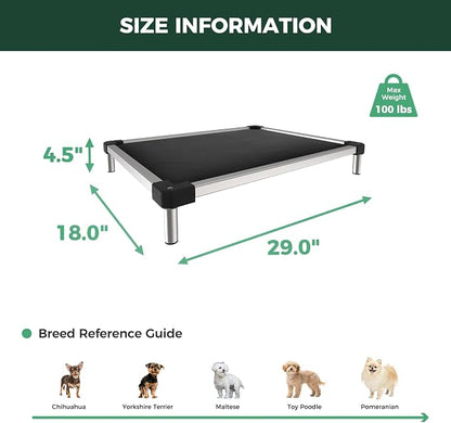 FXW TitanNest Chew-Proof Elevated Dog Bed, Raised Cot - Image 7