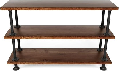 MUZIK 3-Tier Industrial Pipe Table Legs, Heavy Duty by MUZIKFurniture